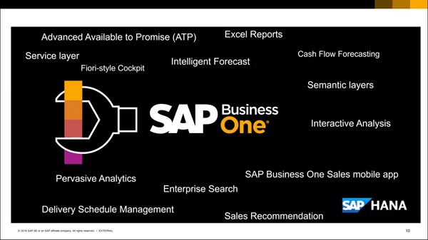 SAP Business One - recursos avançados HANA