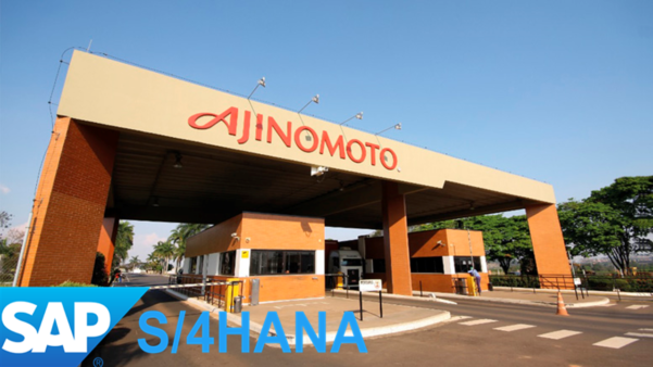 a multinacional Ajinomoto adotou o SAP S/4 Hana como seu sistema de gestão