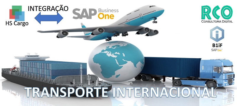 Integração HS Cargo e SAP Business One - Transporte Internacional