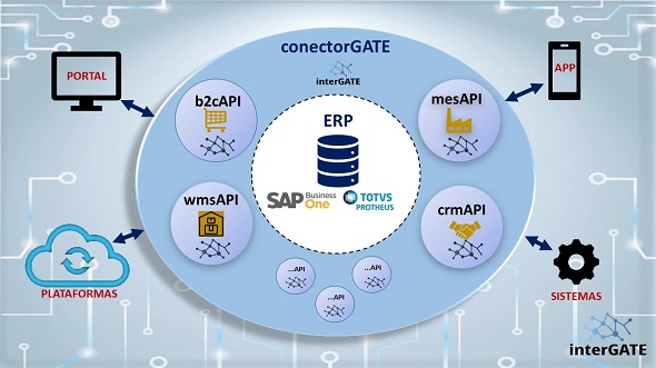 Destrave seu ERP com o ConectorGate APIs de integração - Blog InterGATE